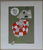 Le chat tirage offset on a marché sur la une, Ophalen, Philippe Geluck, Eén stripboek, Zo goed als nieuw
