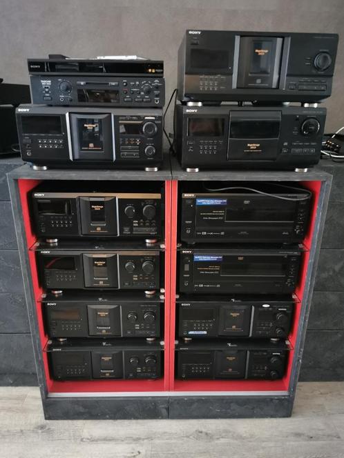 SONY 200, 300, 400CDS - MEGA-WISSELAAR - JUKE BOX CARROUSEL, Audio, Tv en Foto, Cd-spelers, Zo goed als nieuw, Sony, Wisselaar