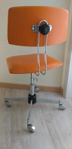 Chaise de bureau vintage, Enlèvement, Orange, Chaise de bureau