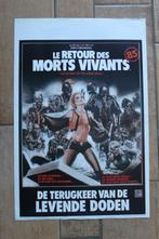 filmaffiche The Return Of The Living Dead filmposter, Ophalen of Verzenden, A1 t/m A3, Zo goed als nieuw, Rechthoekig Staand