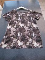 nieuw bloes, blouse JBC 40 korte mouw, grijs- zwart tinten, JBC, Ophalen of Verzenden, Nieuw, Maat 38/40 (M)