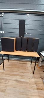 B&W luidsprekersset van 6 boxen., Ophalen, Zo goed als nieuw, Subwoofer, Bowers & Wilkins (B&W)