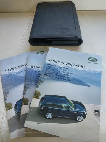 RANGE ROVER sport instructieboekje. beschikbaar voor biedingen