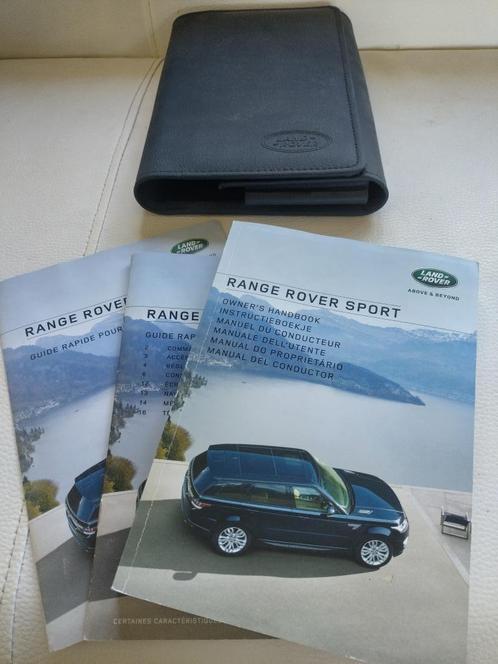 RANGE ROVER sport instructieboekje., Auto diversen, Handleidingen en Instructieboekjes, Ophalen of Verzenden