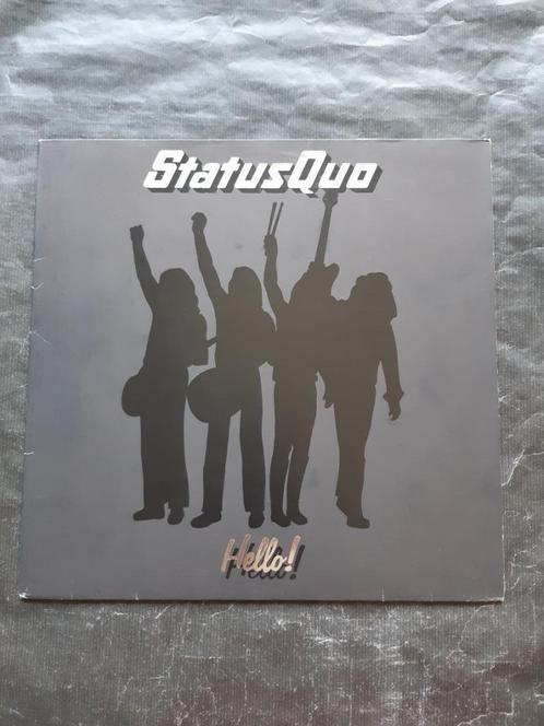STATUS QUO "Hello" rock LP (1973), Cd's en Dvd's, Vinyl | Rock, Zo goed als nieuw, Poprock, 12 inch, Verzenden