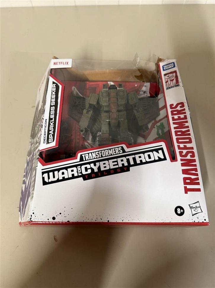 actie figuur - Transformers - Sparkless Seeker action figure, Verzamelen, Poppetjes en Figuurtjes, Zo goed als nieuw, Ophalen of Verzenden