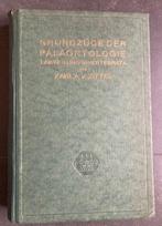 Livre Grundzuge der Palaontology-Karla v. Zittel-1921, Enlèvement ou Envoi, Auteurs vermeld in beschrijving