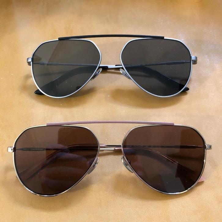 ORIGINELE Calvin Klein ZONNEBRIL CK19147s Titanium, Handtassen en Accessoires, Zonnebrillen en Brillen | Heren, Nieuw, Zonnebril