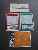 Autocollants calendriers Tigra 1976-1977-1978-1979, Collections, Envoi, Neuf, Marque