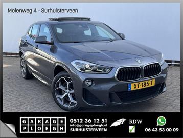 BMW X2 20i 192pk M-Sport Vol! Pano HUD LeerSport Zwarte Heme beschikbaar voor biedingen