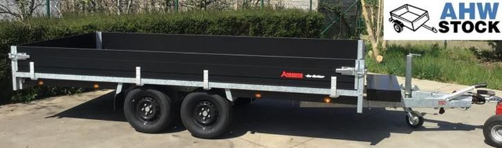 plateau aanhangwagen - 2.5t, Auto diversen, Aanhangers en Bagagewagens, Nieuw, Ophalen