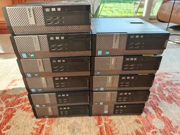Bundel van 11 x desktop Dell Optiplex i5 beschikbaar voor biedingen