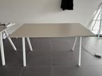 TROTTEN desk by IKEA (beige/white, size 140  80 cm), Huis en Inrichting, Bureaus, Ophalen, Zo goed als nieuw, Bureau