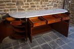 Mahonie Dressoir (2,5m) met Marmeren Blad – Louis XVI Stijl, Antiek en Kunst, Ophalen