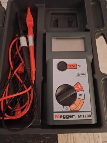 MIT 200 MEGGER_Nieuw in doos met certificaat beschikbaar voor biedingen