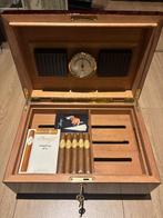 High end tafelhumidor met inlegwerk, Enlèvement ou Envoi, Comme neuf