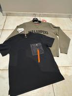 Nieuw origineel casual Parajumpers t-shirt zwart Medium, Noir, Taille 48/50 (M), Enlèvement ou Envoi, Parajumpers