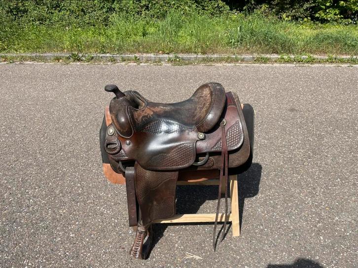 Cheaney & Sons Western Reining Zadel, Dieren en Toebehoren, Paarden en Pony's | Zadels, Gebruikt, Western, Ophalen