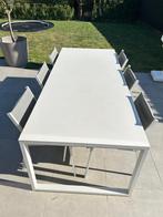Tuintafel + stoelen Bristol, Tuin en Terras, Tuintafels, Ophalen, Zo goed als nieuw