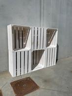 Witte fruitkisten, Huis en Inrichting, Ophalen, Nieuw, Minder dan 50 cm, Minder dan 50 cm