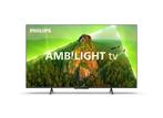 TV Phillips 4K 55 pouces Ambilight + Factuur, Comme neuf, Philips, Smart TV, LED