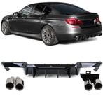 Diffuser Glans Zwart Chrome Sierstuk Voor Bmw 5 Serie F10 F1, Envoi