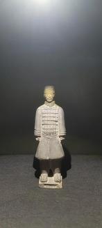 Cette statue représente un soldat de la Ligue chinoise en te, Enlèvement ou Envoi, Utilisé