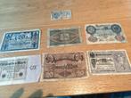 7 oude bankbiljetten noodgeld Duitsland, Ophalen of Verzenden, België