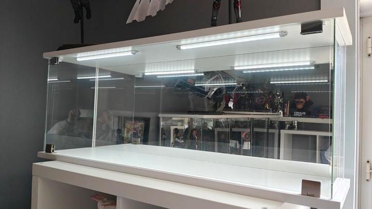 Vitrine pour figurines Hot toys ou autres, Verzamelen, Beelden en Beeldjes, Ophalen