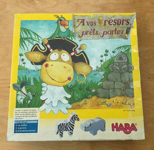 Jeu HABA… A vos trésors, prêts, partez !!, Kinderen en Baby's, Speelgoed | Educatief en Creatief, Gebruikt, Ophalen