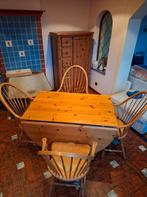 grenen tafel, uitklapbaar, Enlèvement, Utilisé, Pin