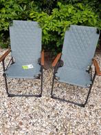 2 nouvelles chaises pliantes, chaises de camping, chaises de, Neuf