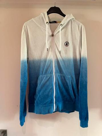Jott sweat été effet dégradé blanc et bleu, Enlèvement ou Envoi, Taille 36 (S), Comme neuf, Bleu