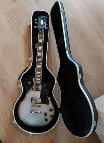 Silverburst Les Paul met koffer beschikbaar voor biedingen
