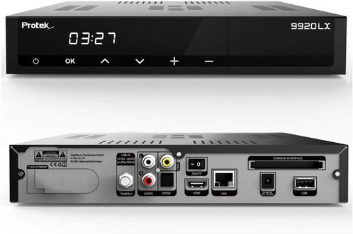 HDTV digitale satellietontvanger Protek 9920 LX, Audio, Tv en Foto, Schotelantennes, Gebruikt, Ophalen