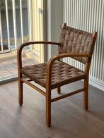 Vintage design Vroom & dreesman houten lounge stoel, Enlèvement
