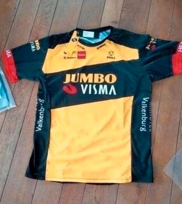 Team Jumbo Visma. Officieel t-shirt voor genezers/supporters beschikbaar voor biedingen