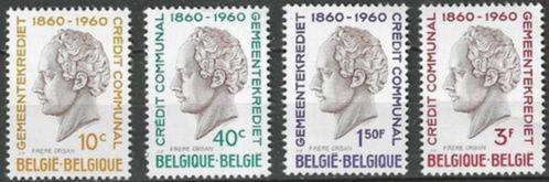 Belgie 1960 - Yvert/OBP 1159-1162 - Gemeentekrediet (PF), Postzegels en Munten, Postzegels | Europa | België, Postfris, Postfris