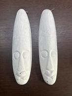 2 afrikaanse maskers, Antiek en Kunst, Ophalen