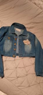 Gilet court en jean pour fêtes et communion de la marque CAP, Enlèvement ou Envoi, Comme neuf, Taille 152