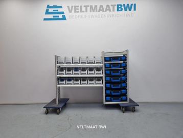 Sortimo bedrijfswagen inrichting met L-boxx koffers