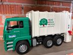 Bruder vuilkar met twee containers, Ophalen, Zo goed als nieuw