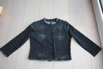 Nieuw: zwart spijkerjasje met strass van Liu Jo maat S, Kleding | Dames, Jasjes, Kostuums en Pakken, Liu Jo, Zwart, Nieuw, Ophalen of Verzenden