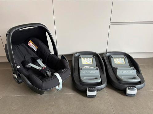 Maxi Cosi Pebble en 2x Family Fix, Kinderen en Baby's, Autostoeltjes, Gebruikt, Maxi-Cosi, Isofix, Ophalen