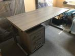 Bureau met afzonderlijke ladeblok, Ophalen, Gebruikt, Bureau