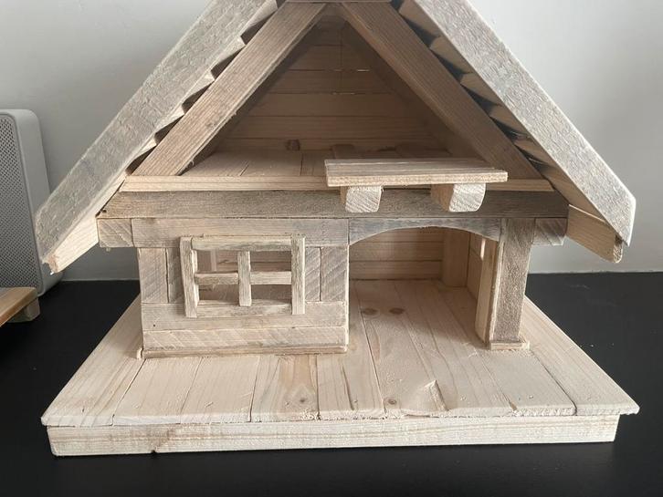 Unieke kerststal/ huis, Diversen, Kerst, Zo goed als nieuw, Ophalen