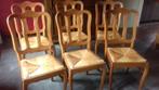 4 stoelen met riet, Antiek en Kunst, Ophalen