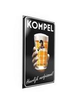 Emaille Kompel Heerlijk verfrissend, Ophalen, Nieuw