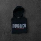 Zwarte hoodrich truj, Kleding | Heren, Truien en Vesten, Andere, Maat 48/50 (M), Zwart, Ophalen of Verzenden
