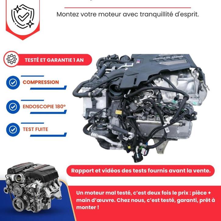 Complete motor BMW M8 Competition 4.4 V8 Biturbo, Auto-onderdelen, Motor en Toebehoren, BMW, Nieuw, Ophalen of Verzenden
